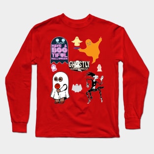 Ghostly greetings Long Sleeve T-Shirt